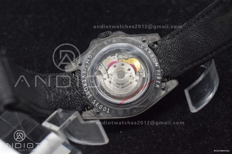 Black All Strap Carbon 423 Dial Black Black Edition on SA3186 CHS Best Nylon Practical OMF GMT DIW 0520